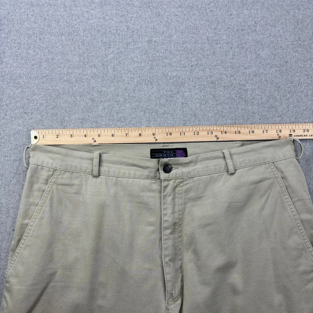 Vintage‎ 90s The North Face Pants Mens 38x31 Beige Chinos Retro Outdoor *FLAW?
